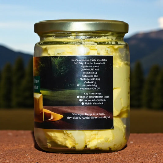 Kashmiri Cow A2 Bilona Butter 350gm