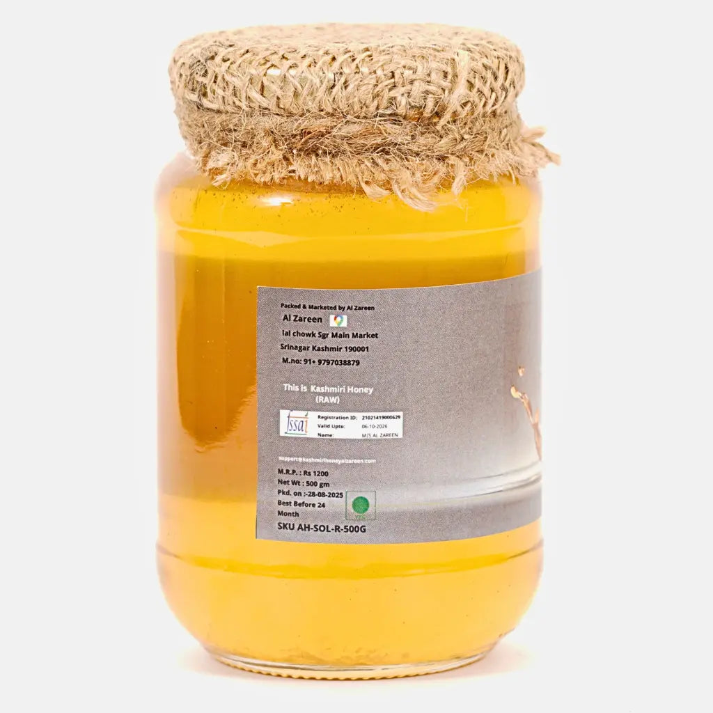 Solai Honey Raw & Unfiltered 500gms