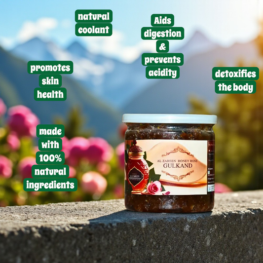 Kashmiri Rose Petals honey Jam (Gulkand Honey) 250gms