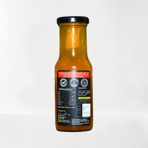 Cold-Pressed Pure Apple juice 200ml (pack of 5 bottle)