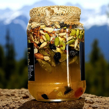 Kashmiri Acacia Honey with Nuts & Seeds 500gms