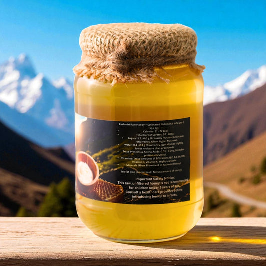 Acacia honey Raw & Unfiltered honey 500gm