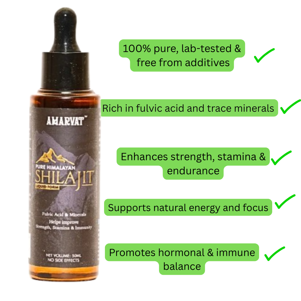 Amarvat Liquid Pure Shilajit 50ml