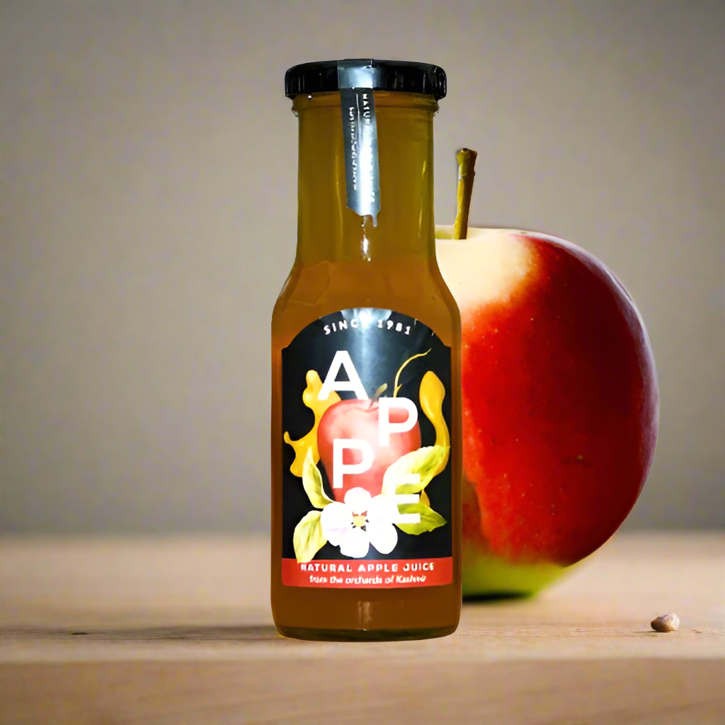 Cold-Pressed Pure Apple juice 200ml  (pack of 5 bottle)