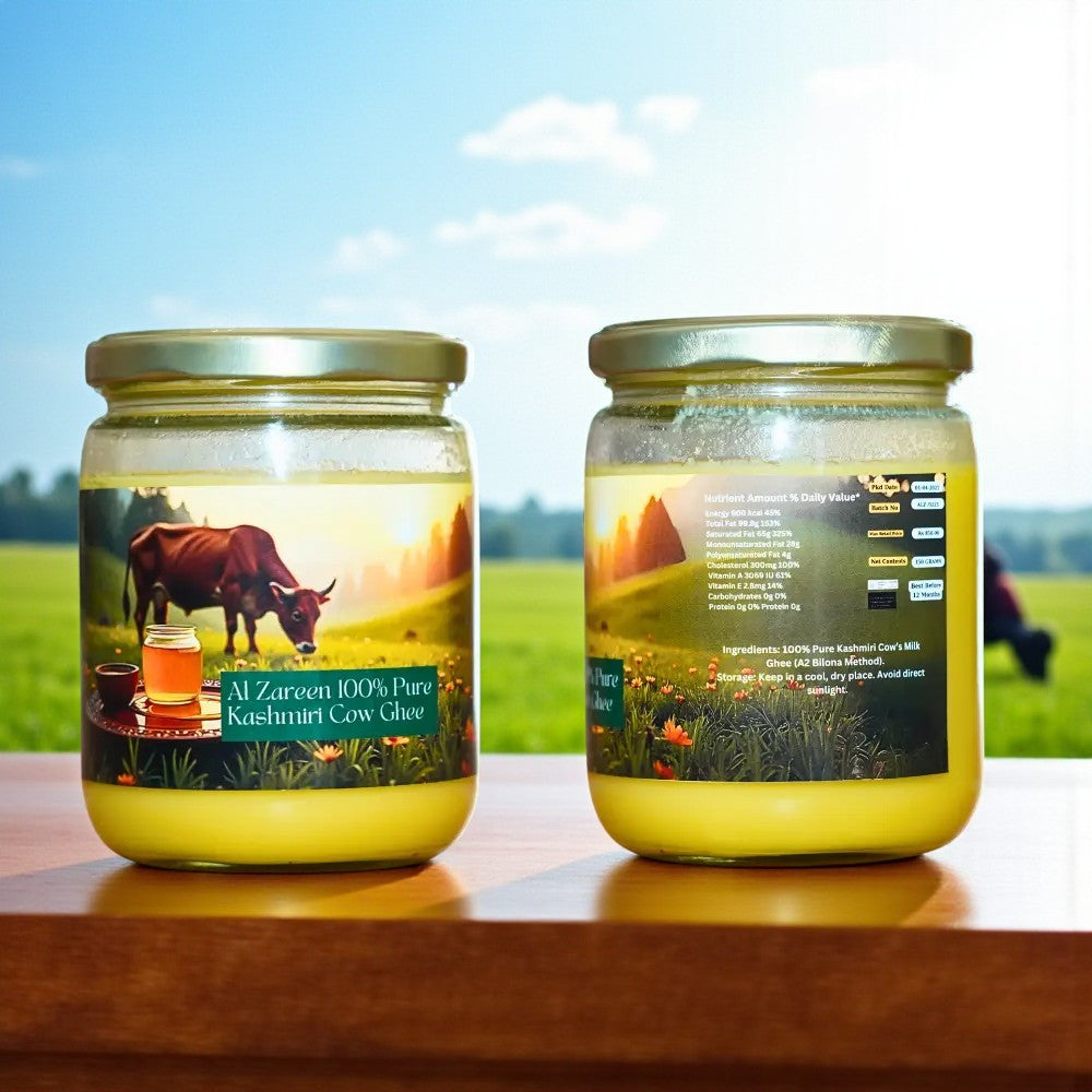 Kashmir organic Cow A2 Bilona Best Ghee 350gms