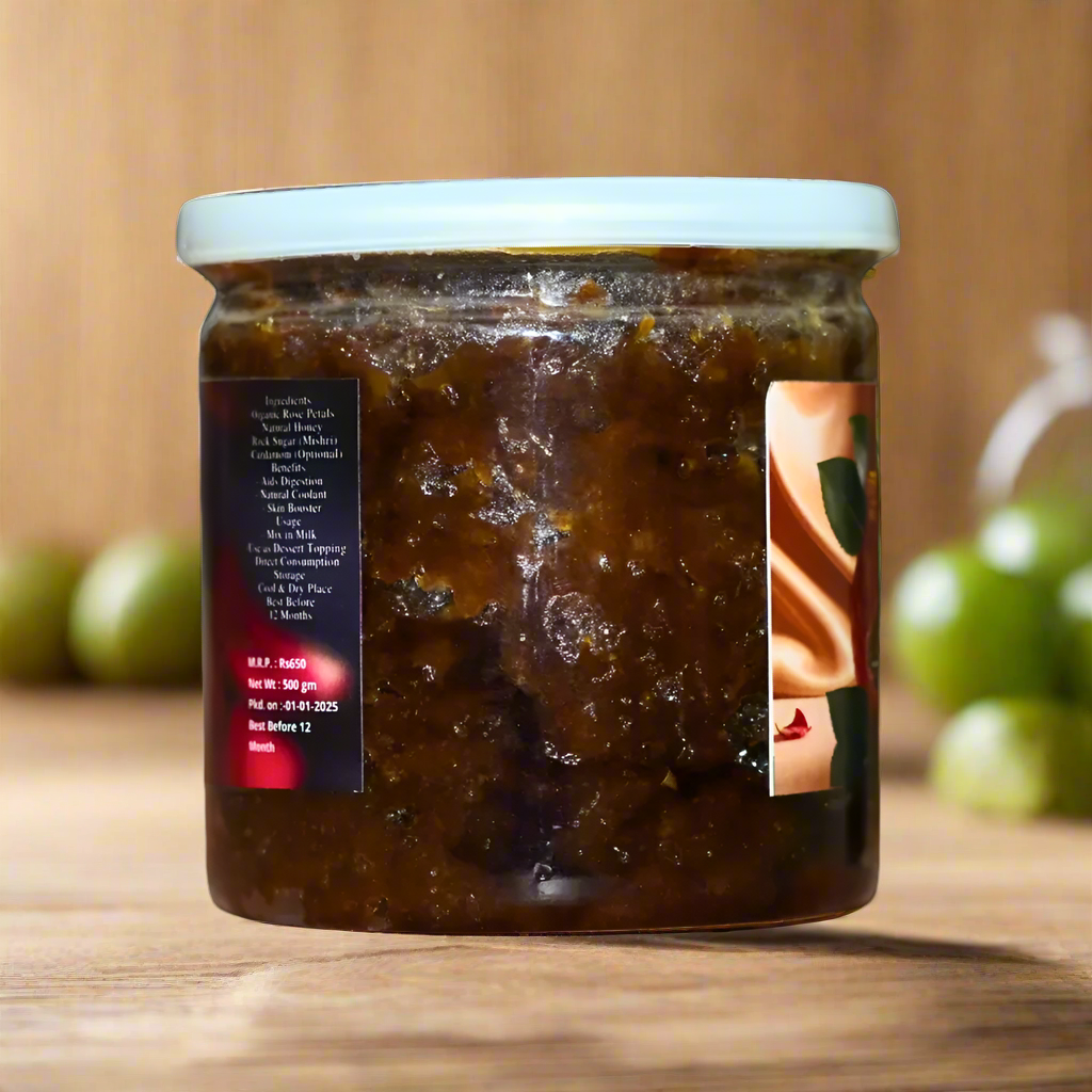 Kashmiri Rose Petals honey Jam (Gulkand Honey) 250gms