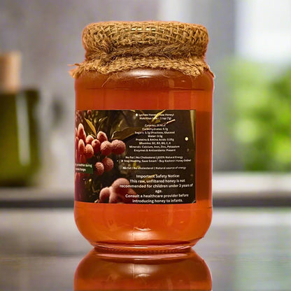 Lychee Honey 500gms Raw & Unfiltered Honey