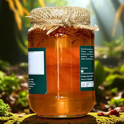 Saffron Infused in Multifloral wild Honey 500gms