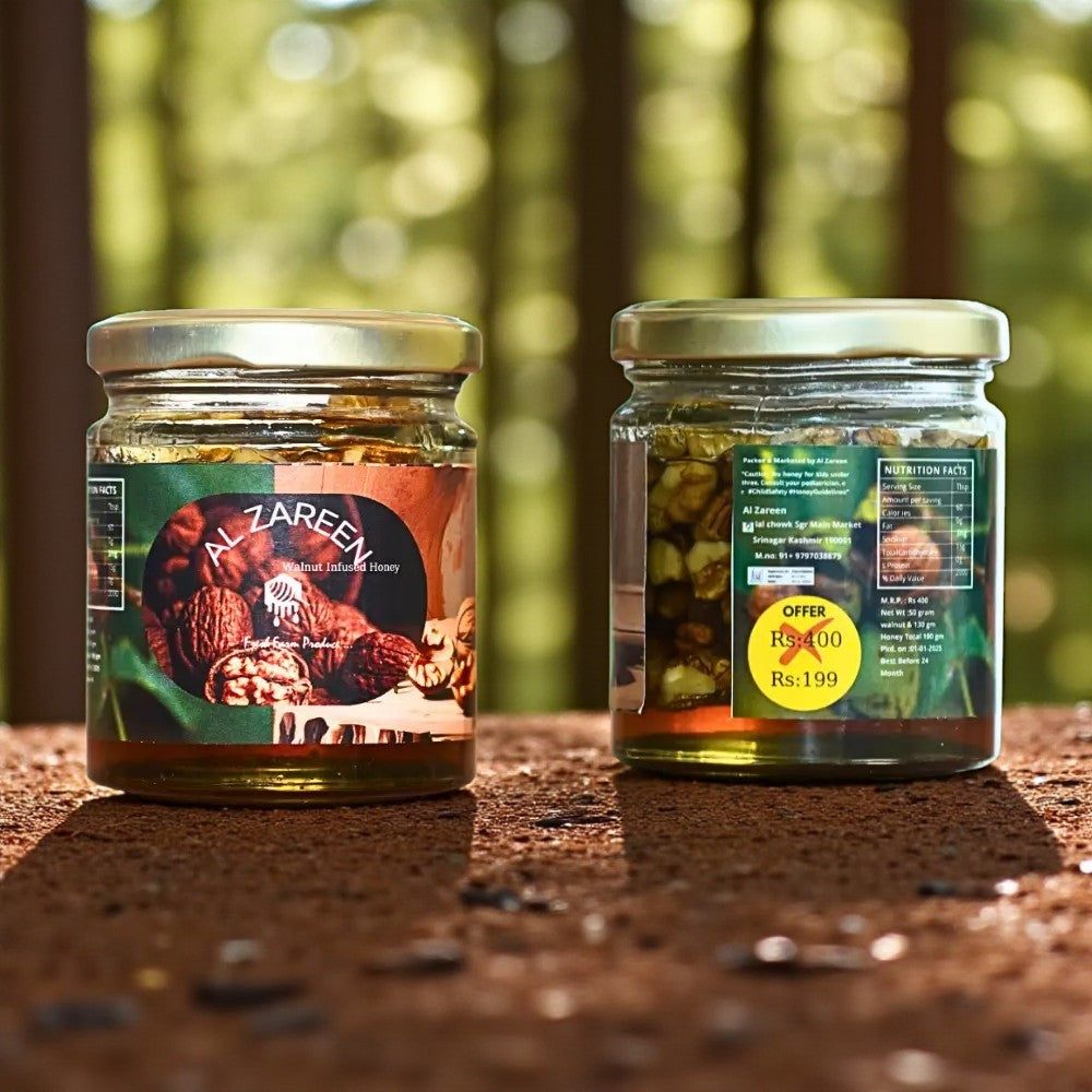 Walnut -Infused Honey 250gms