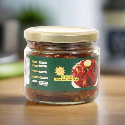 Stuffed Red Chilli Pickle - Authentic & spicy delight from Banaras - 300gms