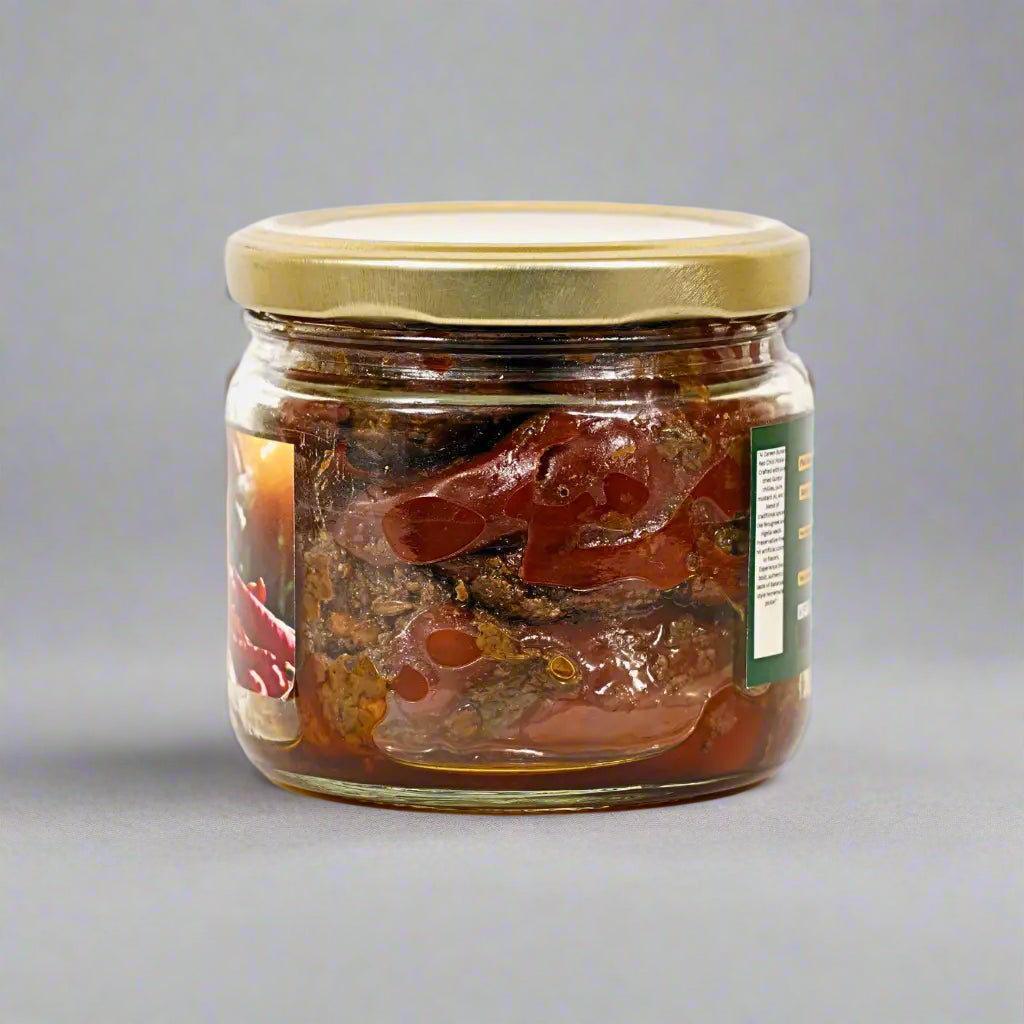 Stuffed Red Chilli Pickle - Authentic & spicy delight from Banaras - 300gms