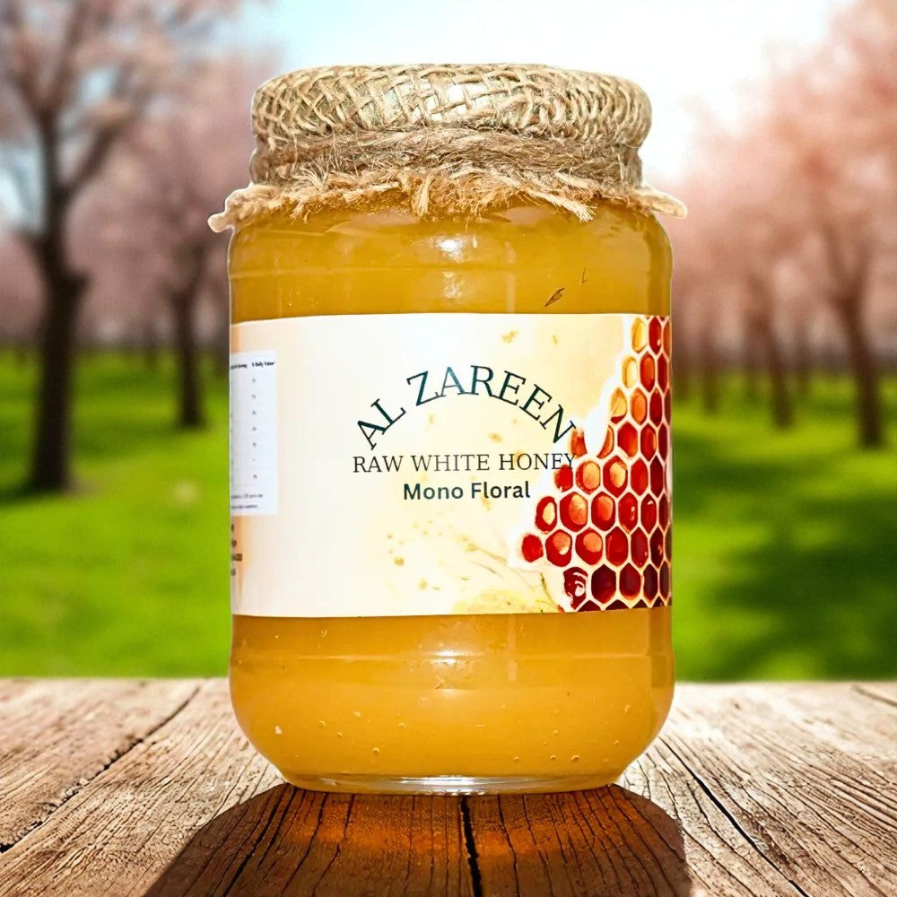 White Cream Honey Raw 500gms
